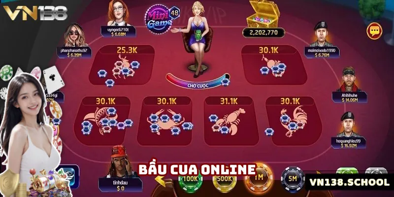Bầu Cua Online VN138 | Tựa Game Giảm Căng Thẳng 2025