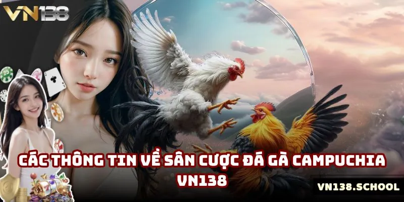 Các thông tin về sân cược đá gà Campuchia VN138