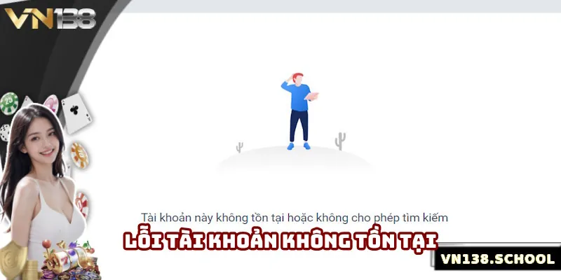 Cách xử lý khi hệ thống báo lỗi tài khoản gốc