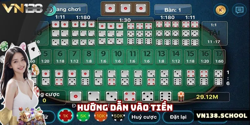 Chỉ dẫn khách hàng vào tiền tài xỉu online