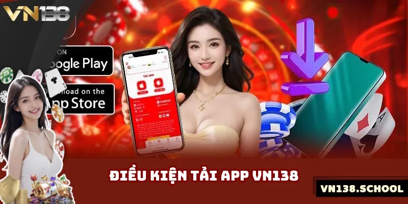 Điều kiện đáp ứng quy trình tải app VN138