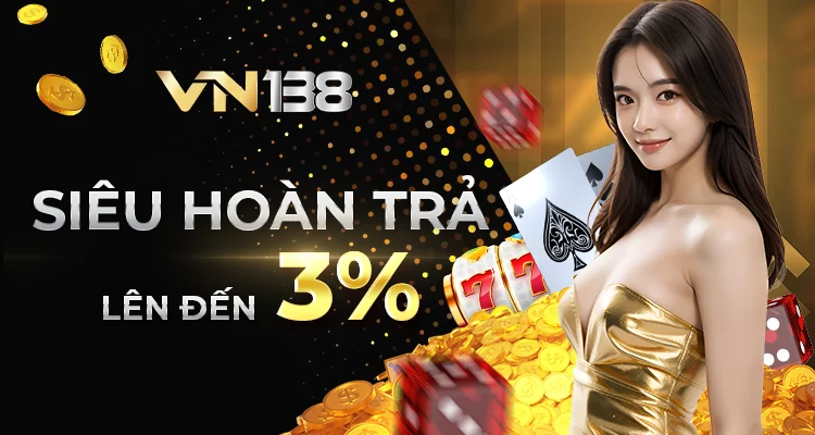 Hoàn trả tiền cược lên đến 3%