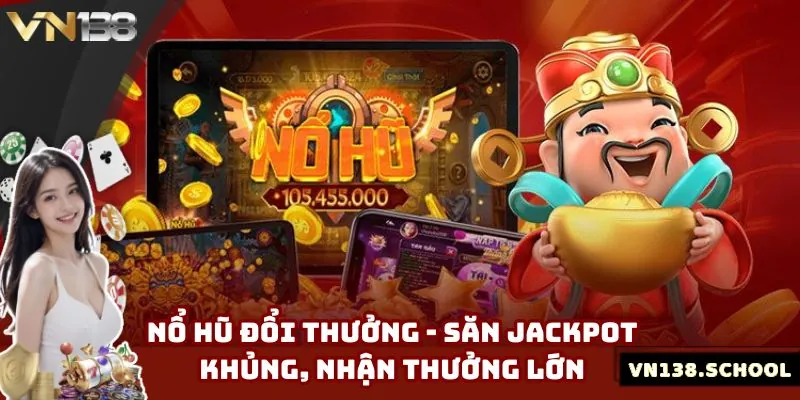 Nổ hũ đổi thưởng - Săn Jackpot Khủng, Nhận Thưởng Lớn