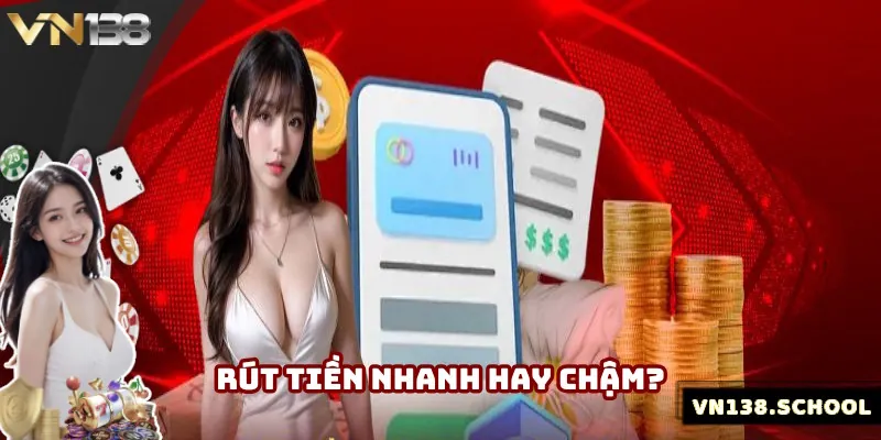 Thắc mắc rút tiền VN138 nhanh hay chậm