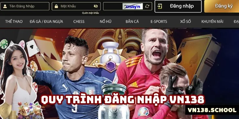 Thành viên tiến hành đăng nhập chỉ trong 3 bước đơn giản