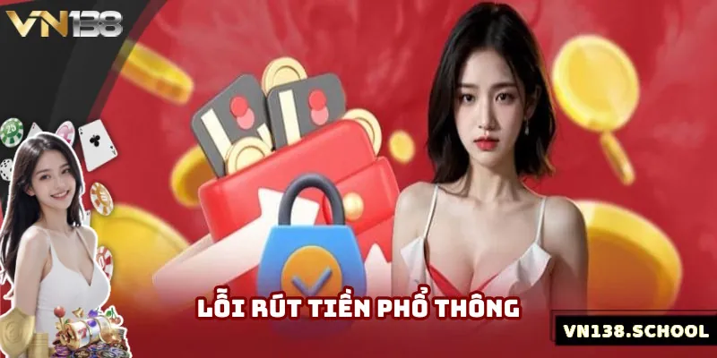 Tổng hợp các lỗi rút tiền VN138 phổ thông